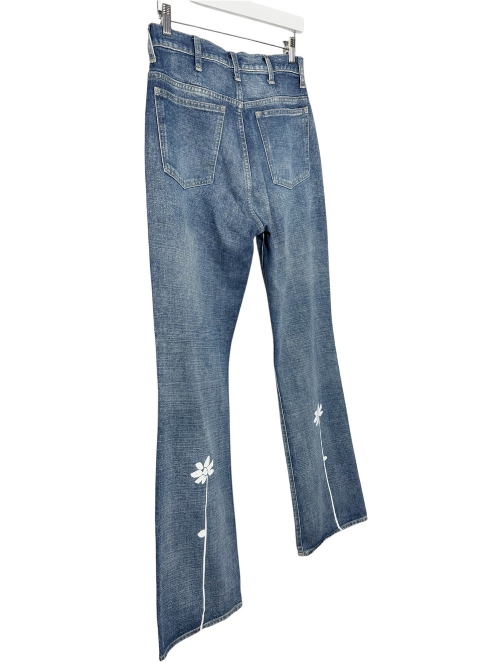 7 For All Mankind Easy Boot In Tea Party Exploded Floral Size 27 - Picture 9 of 12